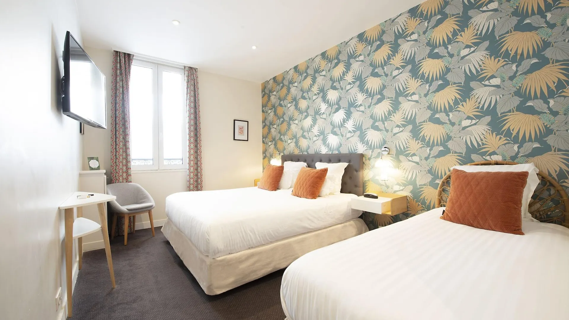 Hotel Des Batignolles Paris Frankrike
